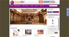 Desktop Screenshot of centralskin.com